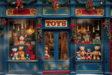 Christmas Toy Shop Photography Backdrop GBSX-99706