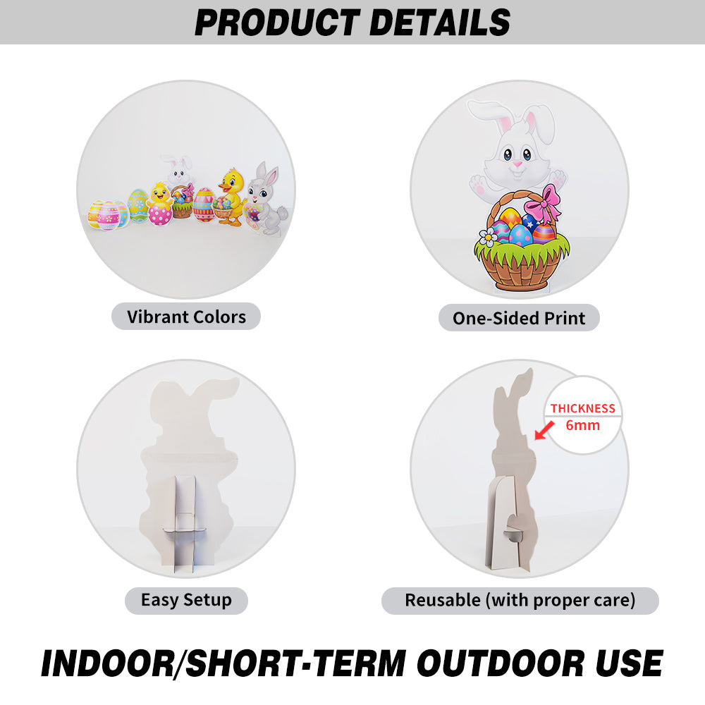 Allenjoy Red Barn Farm Party Prop Foam Board Cutout Set