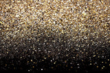 Black And Gold Glitter Backdrop