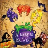 Allenjoy A Baby Is Brewing Photography Backdrop Gbsx-00217