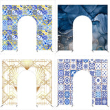 Allenjoy 10X9FT Wedding Party Flower Arch Frame Welcome Stand Door