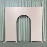 Allenjoy 10X9FT Wedding Party Flower Arch Frame Welcome Stand Door