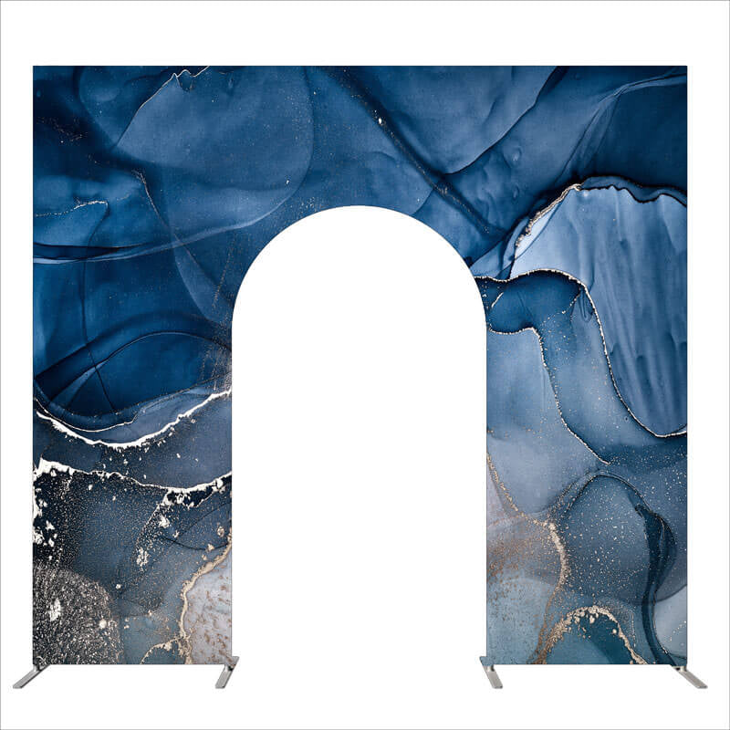 Allenjoy 10X9FT Wedding Party Flower Arch Frame Welcome Stand Door