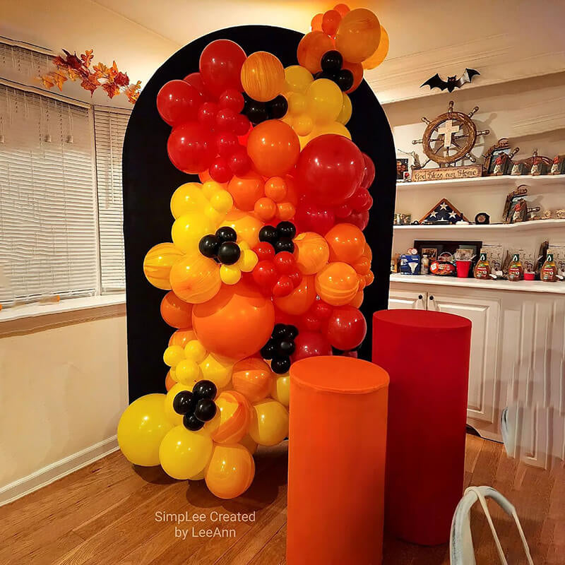 Allenjoy 5X7.5FT Open Wall With Backdrop Cover For Party Decoration