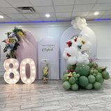 Allenjoy 5X7.5FT Open Wall With Backdrop Cover For Party Decoration