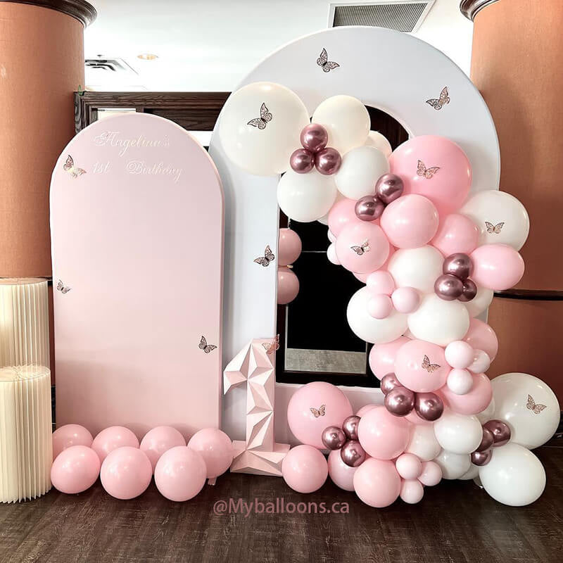 Allenjoy 5X7.5FT Open Wall With Backdrop Cover For Party Decoration