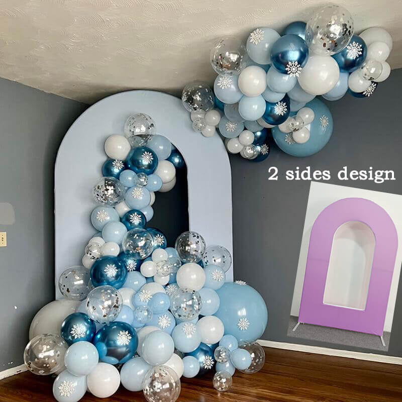 Allenjoy 5X7.5FT Open Wall With Backdrop Cover For Party Decoration