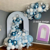 Allenjoy 5X7.5FT Open Wall With Backdrop Cover For Party Decoration