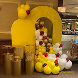 Allenjoy 5X7.5FT Open Wall With Backdrop Cover For Party Decoration