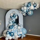 Allenjoy 5X7.5FT Open Wall With Backdrop Cover For Party Decoration