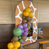 Allenjoy 5X7.5FT Open Wall With Backdrop Cover For Party Decoration