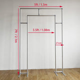 Allenjoy 5X7FT Rectangle Open Wall With Cover