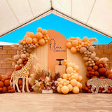 Allenjoy Chiara Arched Backdrop Wall Set Birthday&Baby Shower&Wedding Party Decoration