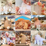 Allenjoy Chiara Arched Backdrop Wall Set Birthday&Baby Shower&Wedding Party Decoration
