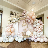 Allenjoy Chiara Arched Backdrop Wall Set Birthday&Baby Shower&Wedding Party Decoration