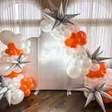 Allenjoy Chiara Arched Backdrop Wall Set Birthday&Baby Shower&Wedding Party Decoration
