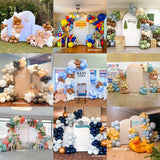 Allenjoy Chiara Arched Backdrop Wall Set Birthday&Baby Shower&Wedding Party Decoration
