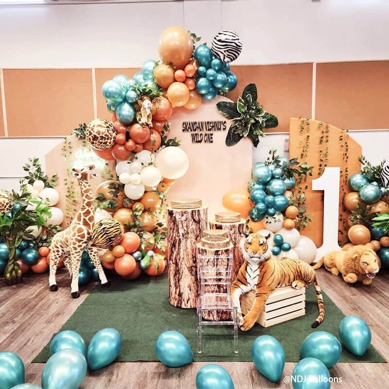 Allenjoy Chiara Arched Backdrop Wall Set Birthday&Baby Shower&Wedding Party Decoration