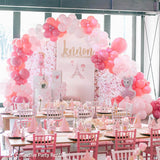 Allenjoy Chiara Arched Backdrop Wall Set Birthday&Baby Shower&Wedding Party Decoration