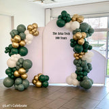 Allenjoy Chiara Arched Backdrop Wall Set Birthday&Baby Shower&Wedding Party Decoration
