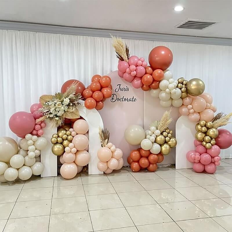 Allenjoy Chiara Arched Backdrop Wall Set Birthday&Baby Shower&Wedding Party Decoration