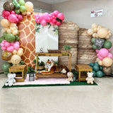 Allenjoy Chiara Arched Backdrop Wall Set Birthday&Baby Shower&Wedding Party Decoration