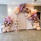 Allenjoy Chiara Arched Backdrop Wall Set Birthday&Baby Shower&Wedding Party Decoration