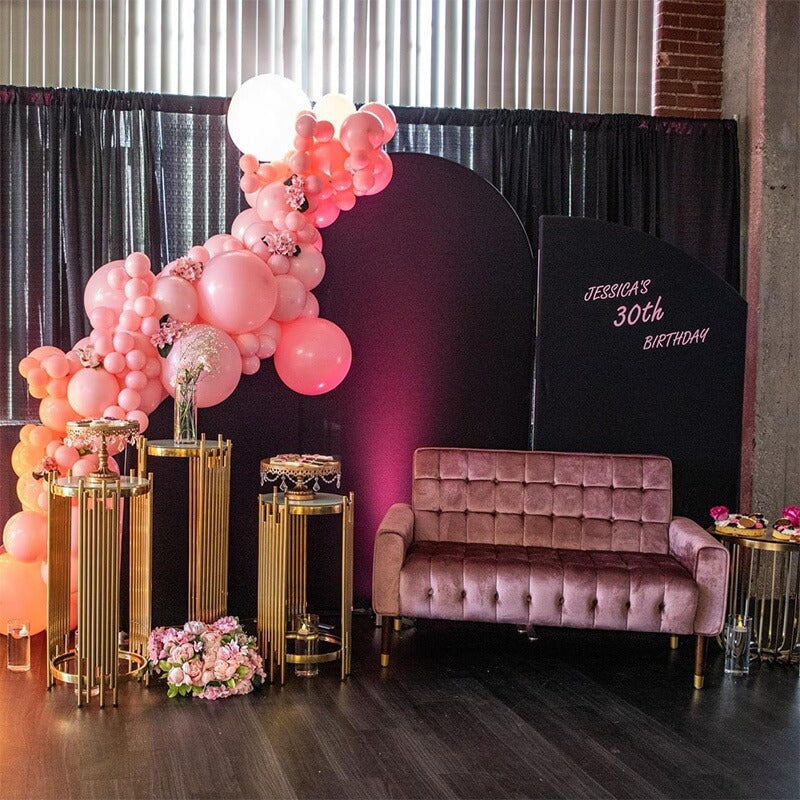 Allenjoy Chiara Arched Backdrop Wall Set Birthday&Baby Shower&Wedding Party Decoration