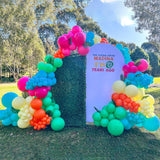 Allenjoy Chiara Arched Backdrop Wall Set Birthday&Baby Shower&Wedding Party Decoration