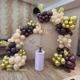 Allenjoy Chiara Arched Backdrop Wall Set Birthday&Baby Shower&Wedding Party Decoration