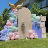 Allenjoy Chiara Arched Backdrop Wall Set Birthday&Baby Shower&Wedding Party Decoration