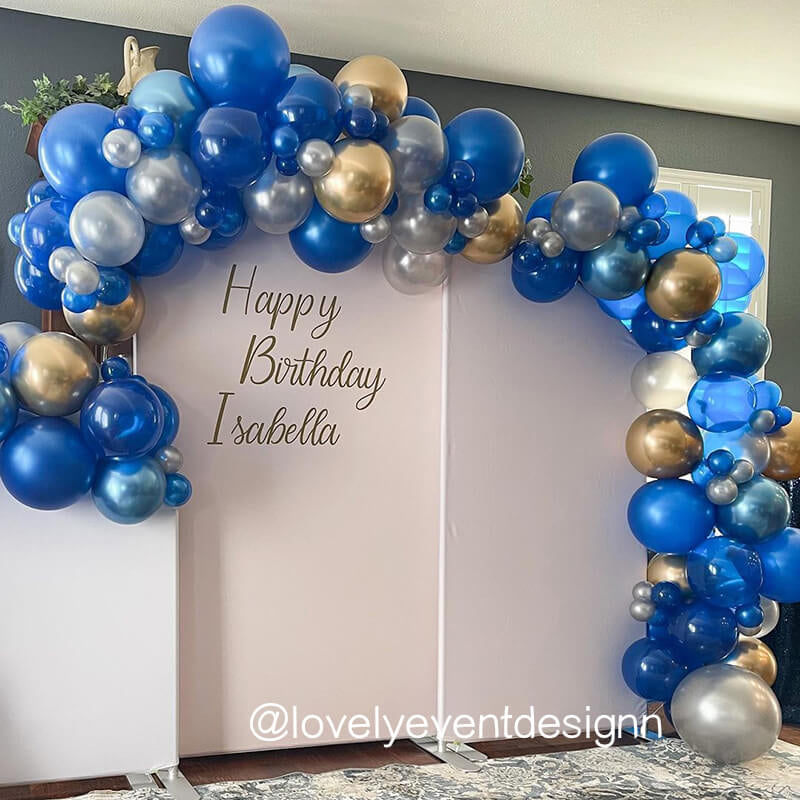 Allenjoy Chiara Arched Backdrop Wall Set Birthday&Baby Shower&Wedding Party Decoration
