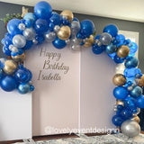 Allenjoy Chiara Arched Backdrop Wall Set Birthday&Baby Shower&Wedding Party Decoration