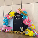 Allenjoy Chiara Arched Backdrop Wall Set Birthday&Baby Shower&Wedding Party Decoration