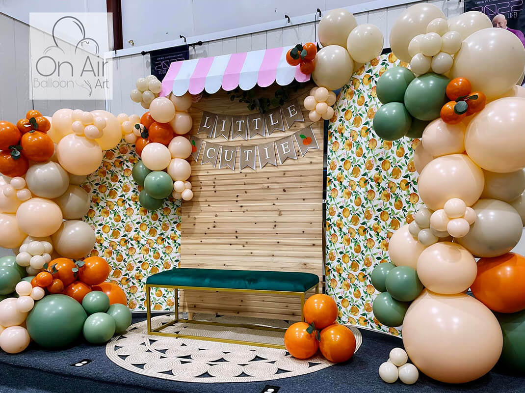 Allenjoy Chiara Arched Backdrop Wall Set Birthday&Baby Shower&Wedding Party Decoration