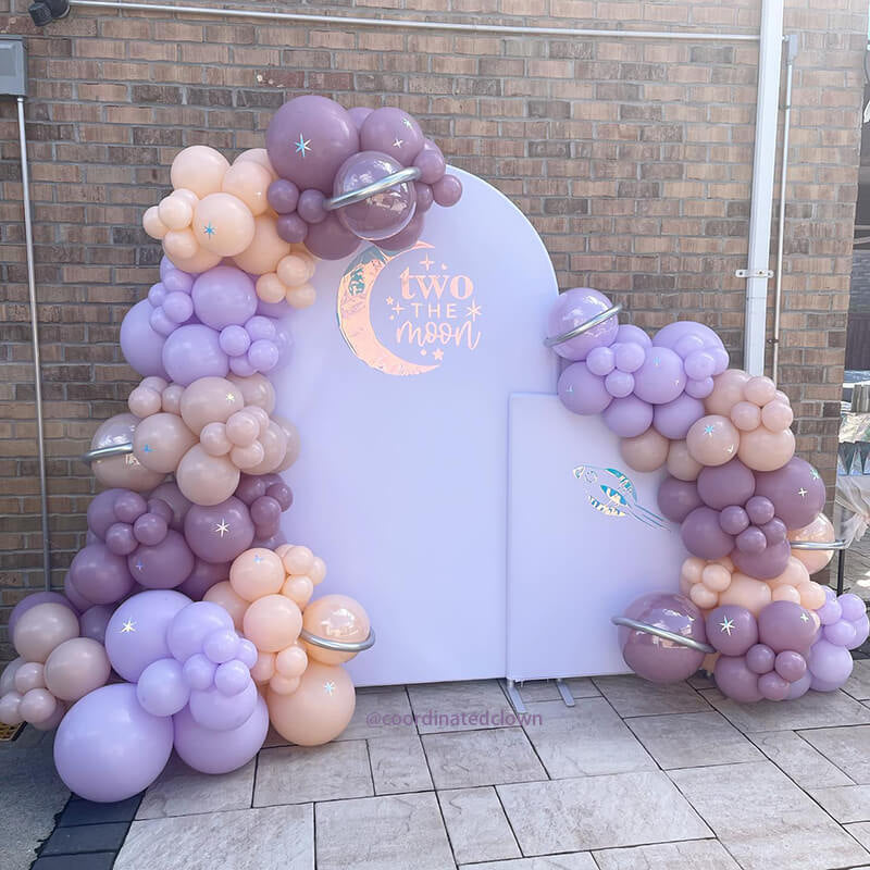 Allenjoy Chiara Arched Backdrop Wall Set Birthday&Baby Shower&Wedding Party Decoration