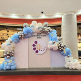 Allenjoy Chiara Arched Backdrop Wall Set Birthday&Baby Shower&Wedding Party Decoration