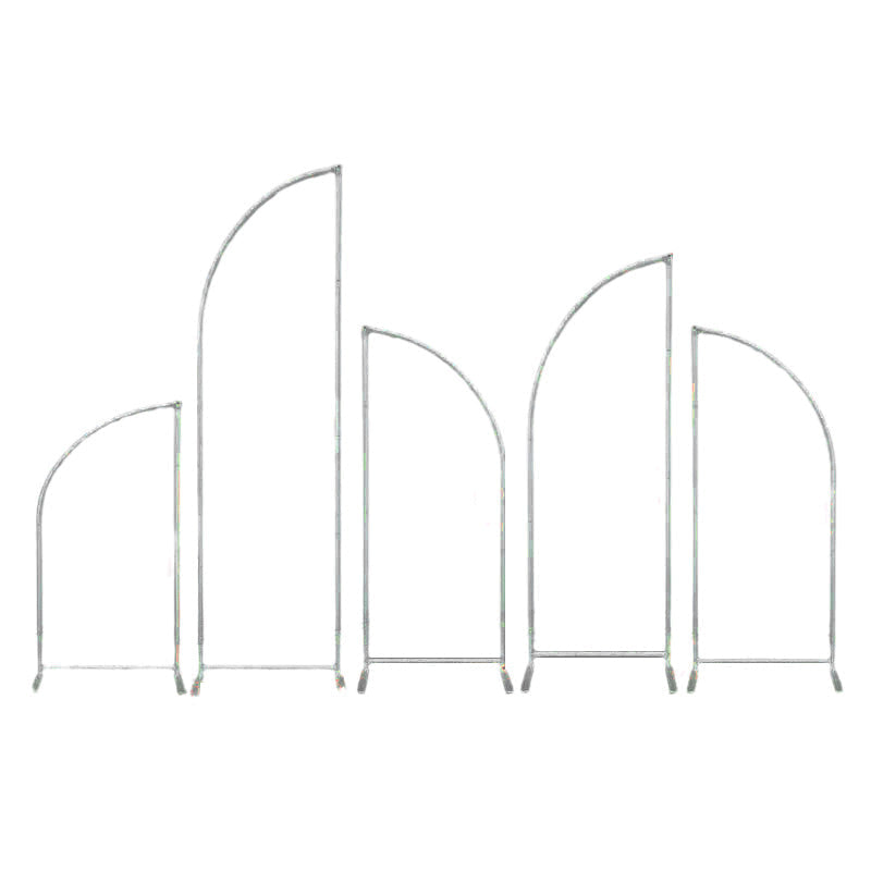Allenjoy Chiara Backdrop 5 Walls Set Arched Frames With Covers Set