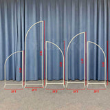 Allenjoy Chiara Backdrop 5 Walls Set Arched Frames With Covers Set