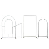 Allenjoy Chiara Backdrop Wall Set 4Pcs Arched Frames With Covers Set