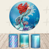 Ocean Princess Custom Round Backdrop With Plinths AS-DLZ-91c1e6