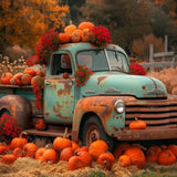Allenjoy Autumn Acres Pumpkin Patch Photography Backdrop Gbsx-00652