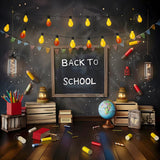 Back To School Chalkboard Photography Backdrop GBSX-99629