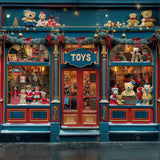 Bears In Toyland Shop Photography Backdrop GBSX-99645