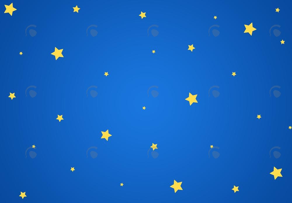 Allenjoy Blue Stars Wall Photography Backdrop Gbsx-00692