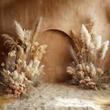 Allenjoy Boho Floral Arch Photography Backdrop GBSX-00056