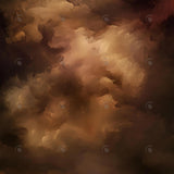 Allenjoy Brown Hand Painted Floral Art Photography Backdrop Gbsx-01214