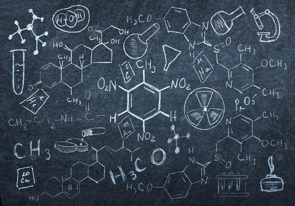 Chemistry Blackboard Photography Backdrop GBSX-99673