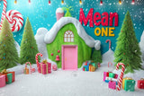Allenjoy Christmas Mean One Cake Smash Photography Backdrop Gbsx-01437