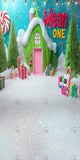 Allenjoy Christmas Mean One Cake Smash Photography Backdrop Gbsx-01438